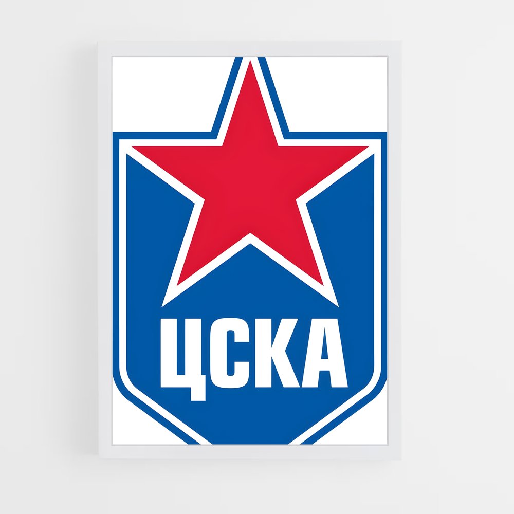 Poster Cska en Action – affiche Basketball (vue 3)